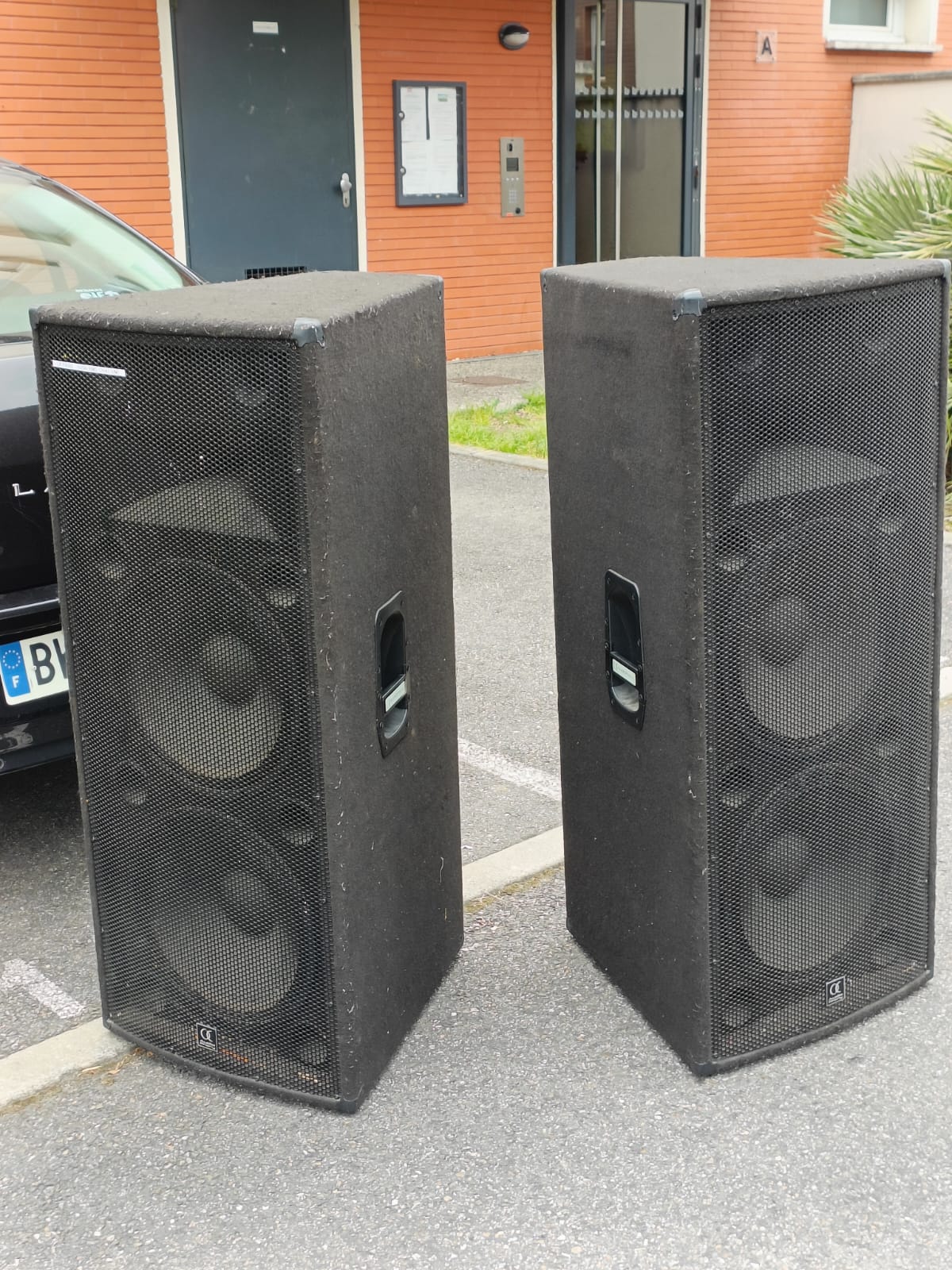 Paire d’enceintes de sonorisation