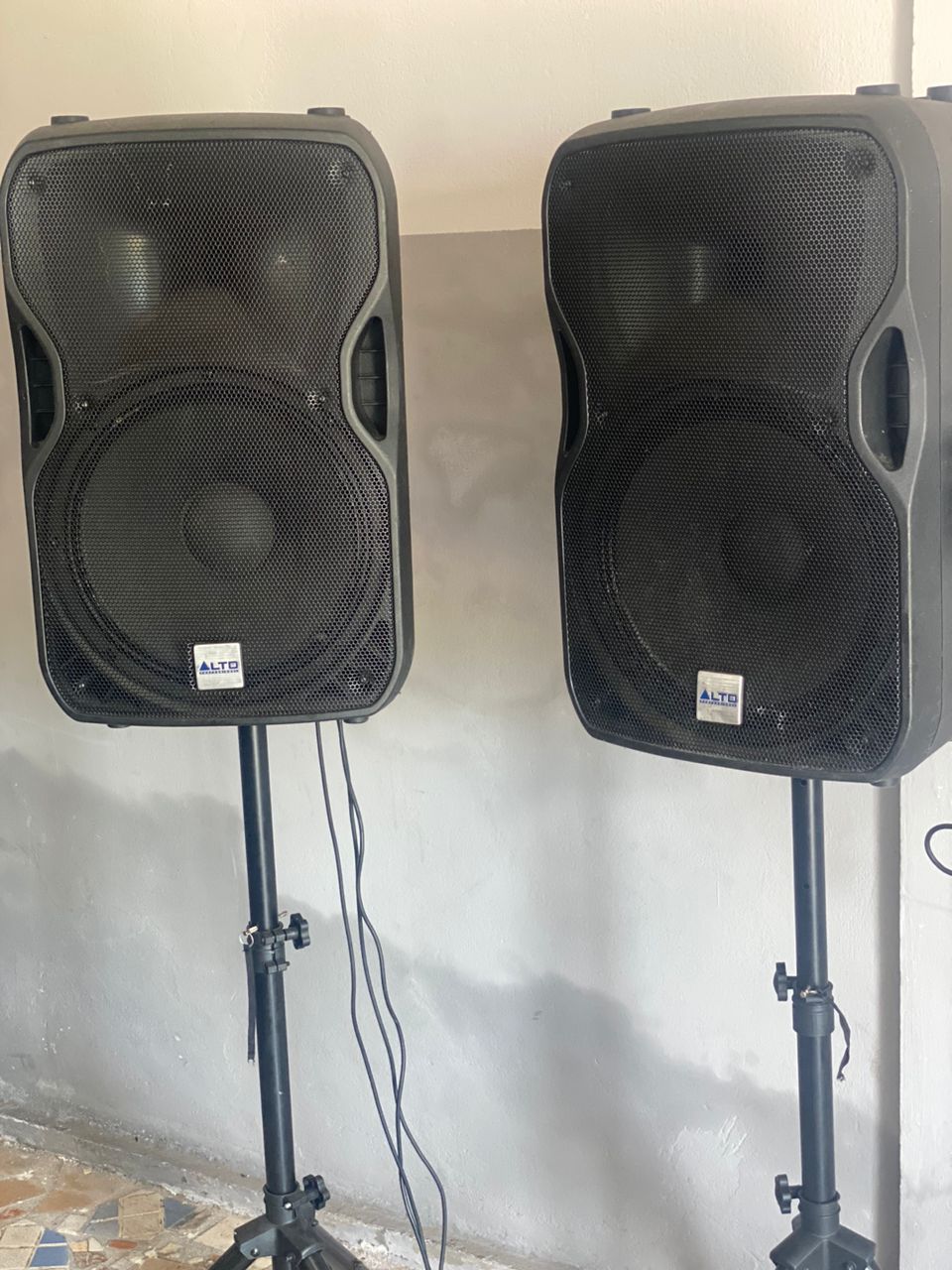 Haut-parleurs pour concert